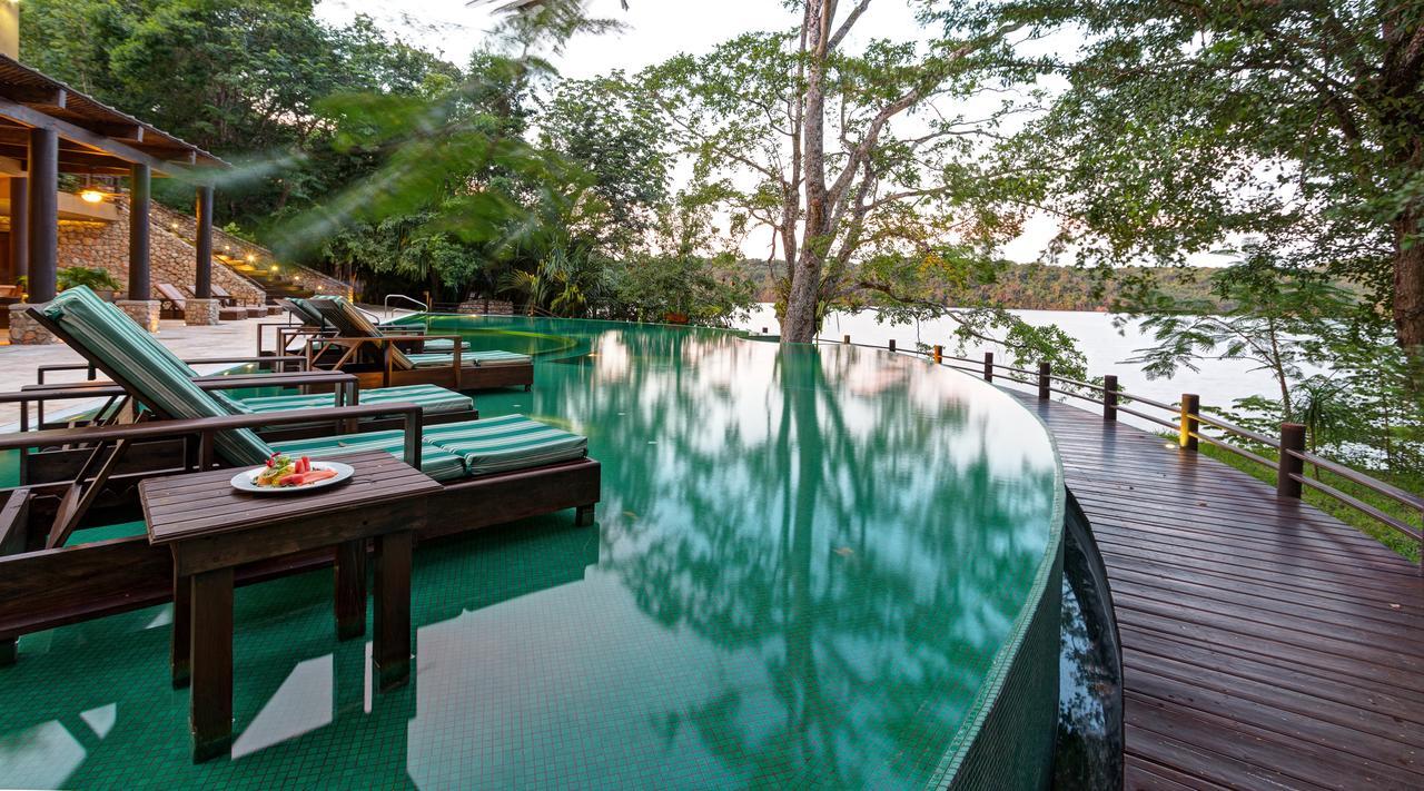 Las Lagunas Boutique Hotel Flores Bagian luar foto